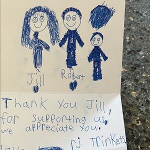 The Best Thing I’ve Gotten Off Posh!  Handmade Thank You Card